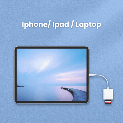 iPhone SD Card Reader | Transfer Photos from Camera to Phone