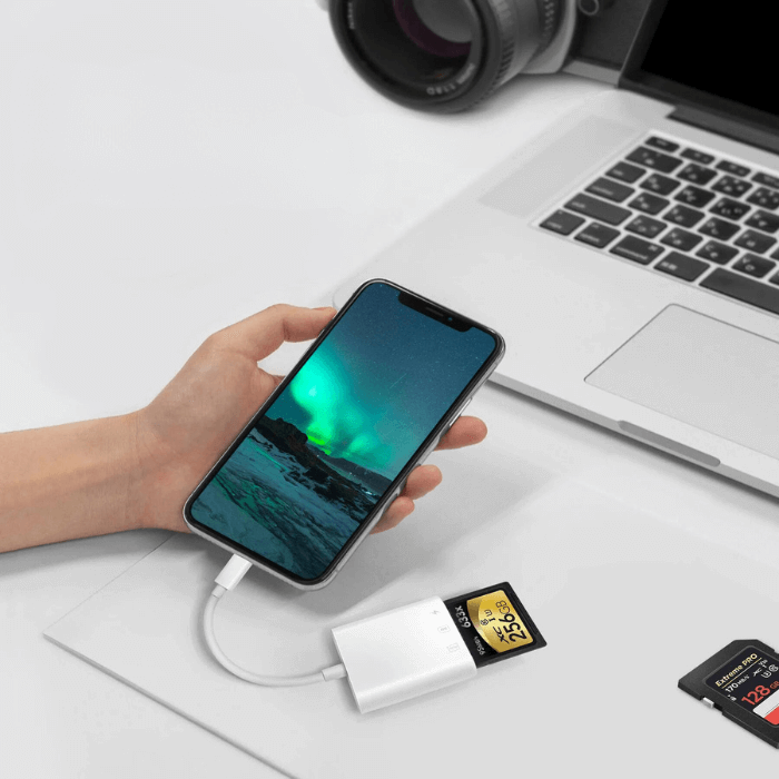 Type C SD Card Reader | Transfer Photos from Camera to Phone