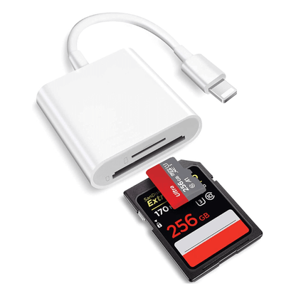 iPhone SD Card Reader | Transfer Photos from Camera to Phone