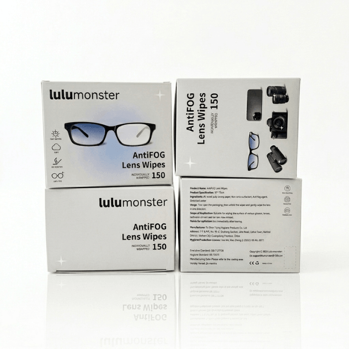 Lens Wipes | 150 PCS | For Camera & Glasses